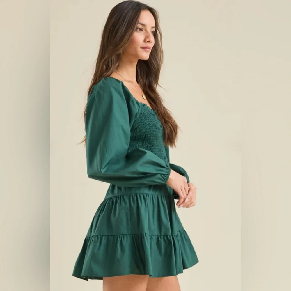 New Altar’d State Sienna Smocked Mini Dress